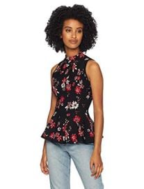 WornOnTV: Valencia’s black floral peplum top on Crazy Ex-Girlfriend ...