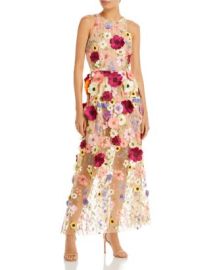 MILLY Hannah Floral Sleeveless Maxi Dress Bloomingdales at Bloomingdales