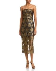 MILLY Kait Strapless Dress Bloomingdales at Bloomingdales