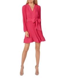 MILLY Liv Belted Pleated Dress Bloomingdales at Bloomingdales