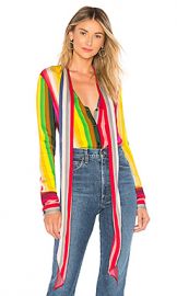 MILLY Nia Bow Top in Rainbow Multi from Revolve com at Revolve