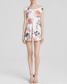 MINKPINK Dress - Off The Shoulder Floral at Bloomingdales