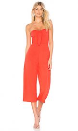 MINKPINK Say It Right Jumpsuit in Coral from Revolve com at Revolve