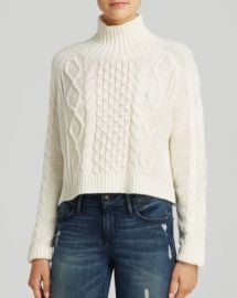 MINKPINK Sweater - Crop Cable at Bloomingdales