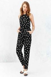 MINKPINK Tiger Print Jumpsuit at Urban Outfitters