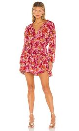 MISA Los Angeles Clementine Dress in Flora Burst at Revolve