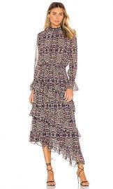 MISA Los Angeles Rania Dress in Mixed Ditsy Floral from Revolve com at Revolve