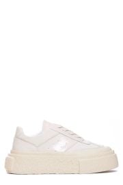 MM6 Maison Margiela Numbers Motif Lace Up Sneakers at Cettire