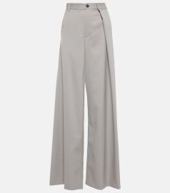 MM6 Maison Margiela Oversized Wool Blend Vest Pants at Mytheresa