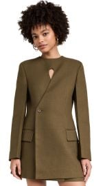 MMUSOMAXWELL Keyhole Blazer Gold L at Shopbop