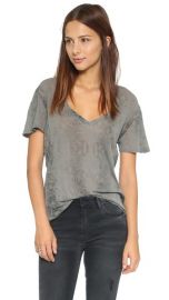 MONROW Oversized V neck Tee at Shopbop