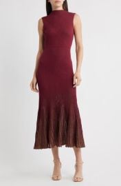 MOON RIVER Ribbed Sweater Dress at Nordstrom