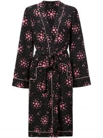 MORGAN LANE OPHELIA ROBE - BLACK at Farfetch