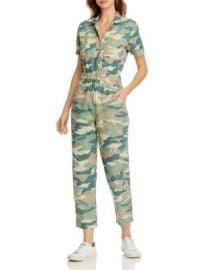 MOTHER Camo Print Ankle Jumpsuit - 100  Exclusive Women - Bloomingdale s at Bloomingdales