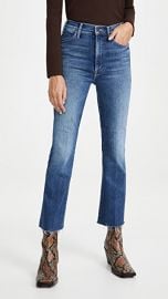 MOTHER Hustler Ankle Fray Jeans at Shopbop