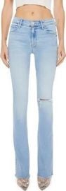 MOTHER Runaway Frayed Hem Skinny Flare Jeans Size 32 eBay at eBay