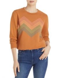 MOTHER The 34 Sleeve Koozie Cotton Sweatshirt Women - Bloomingdale s at Bloomingdales