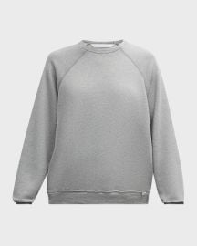 MOTHER The Biggie Concert Crewneck Sweatshirt at Neiman Marcus