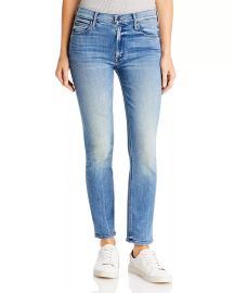 MOTHER The Dazzler Mid Rise Ankle Straight Jeans Bloomingdales at Bloomingdales