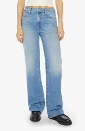 MOTHER The Dodger Sneak Wide Leg Jeans at Nordstrom