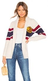 MOTHER The Fisherman Cardigan in Out Of Line from Revolve com at Revolve