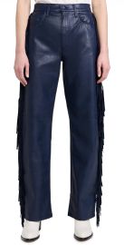 MOTHER The Fringe Half Pipe Sneak Jeans Varsity Blues 29 at Shopbop