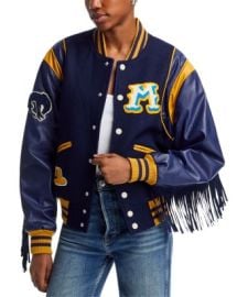 MOTHER The Fringe Team Spirit Jacket Bloomingdalex27s Women at Bloomingdales