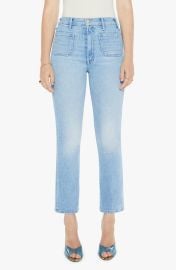 MOTHER The Hustler Patch Pocket Ankle Bootcut Jeans at Nordstrom