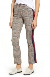 MOTHER The Insider Plaid Ankle Pants   Nordstrom at Nordstrom