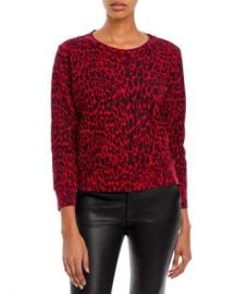 MOTHER The Koozie Cotton Printed Sweatshirt Women - Bloomingdale s at Bloomingdales