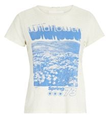 MOTHER The Lil Sinful Wildflowers T-Shirt at Intermix