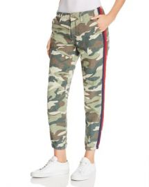 mother camo pants with stripe