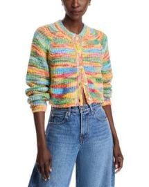 MOTHER The Raglan Cropped Crewneck Cardigan Sweater Bloomingdale39s at Bloomingdales