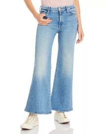 MOTHER The Roller High Rise Wide Leg Jeans in Lets Trip Bloomingdales at Bloomingdales