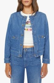 MOTHER The Stashed Picky Denim Jacket at Nordstrom