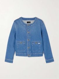 MOTHER The Stashed Picky denim jacket at Net a Porter