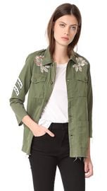 MOTHER Top Brass Fray Jacket at Shopbop