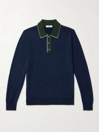 MR P Colour-Block Merino Wool Polo Shirt for Men MR PORTER at Mr Porter