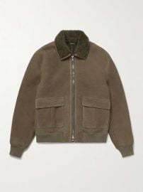 MR P Shearling Bomber Jacket for Men MR PORTER at Mr Porter