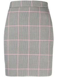 MSGM Houndstooth Mini Skirt at Farfetch