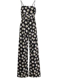 MSGM floral-print Cotton Jumpsuit - at Farfetch