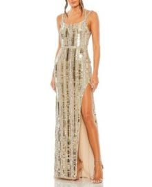 Mac Duggal Halter Neck Embellished Detailed Back Gown Bloomingdales at Bloomingdales