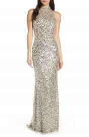 Mac Duggal Scallop Pattern Sequin Gown   Nordstrom at Nordstrom