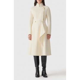 Mackage Annia Asymmetric Wool Double Face Coat at Nordstrom