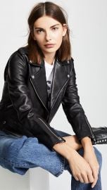 Mackage Baya Leather Jacket at Shopbop