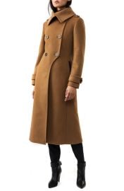 Mackage Elodie R Double Breasted Wool Blend Coat at Nordstrom