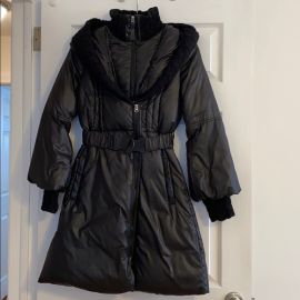 Mackage Jackets amp Coats Mackage Ace Down Coat With Knit Collar Xs Black Poshmark at Poshmark