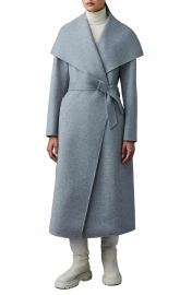 Mackage Mai Long Wool Wrap Coat at Nordstrom