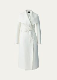 Mackage Mai Wool Belted Wrap Coat - at Bergdorf Goodman