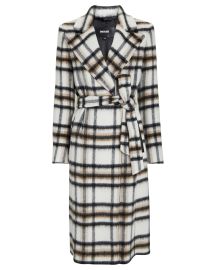 Mackage Sienna Plaid Wool Coat at Intermix